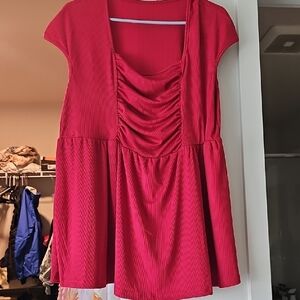 Women's Red Top